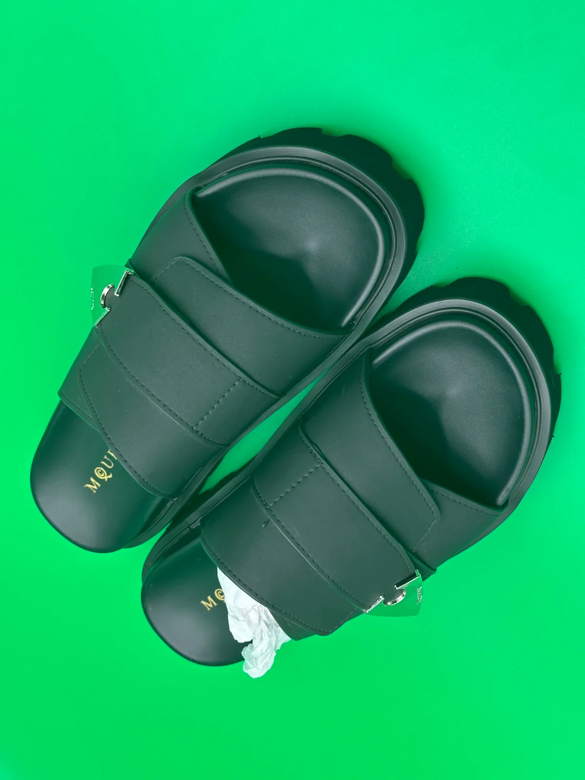 Fashion mens black palm
